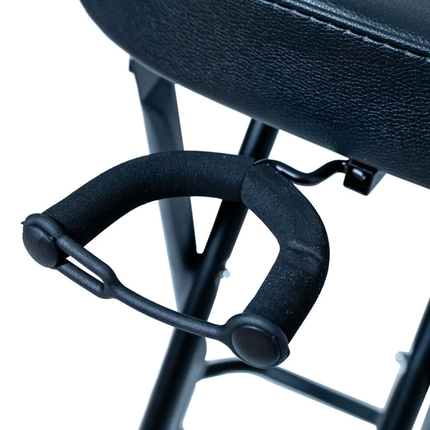 Asiento Guitarrista C/soporte Para Instrumento Hebikuo Ma-81