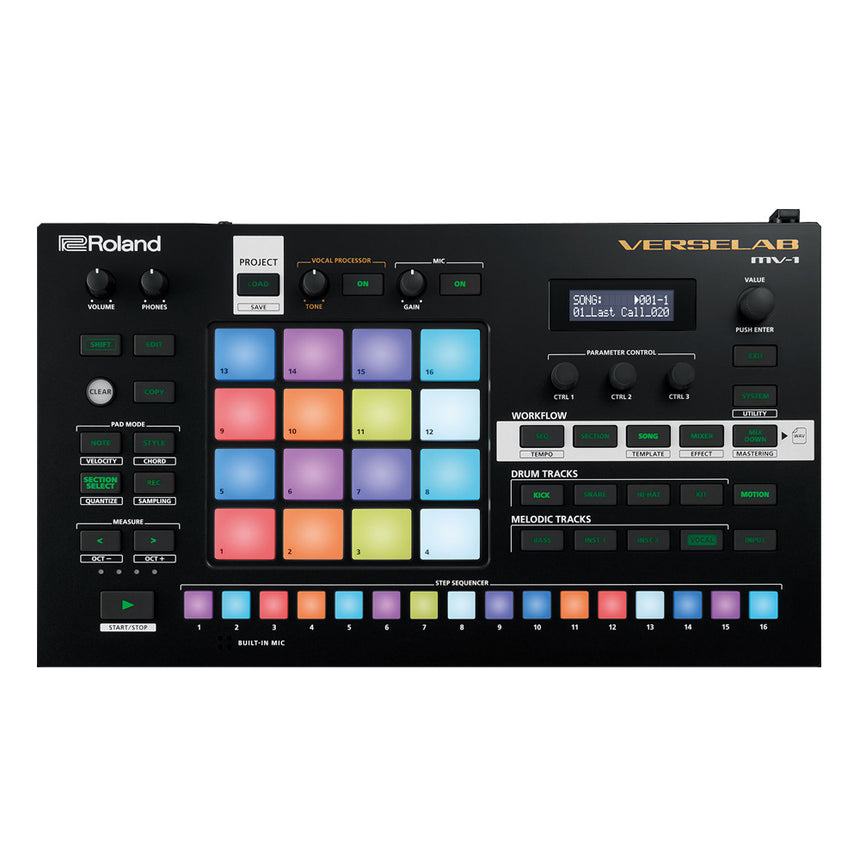 Procesador Groovebox Roland Sonidos Zen-core Mv-1 Verselab