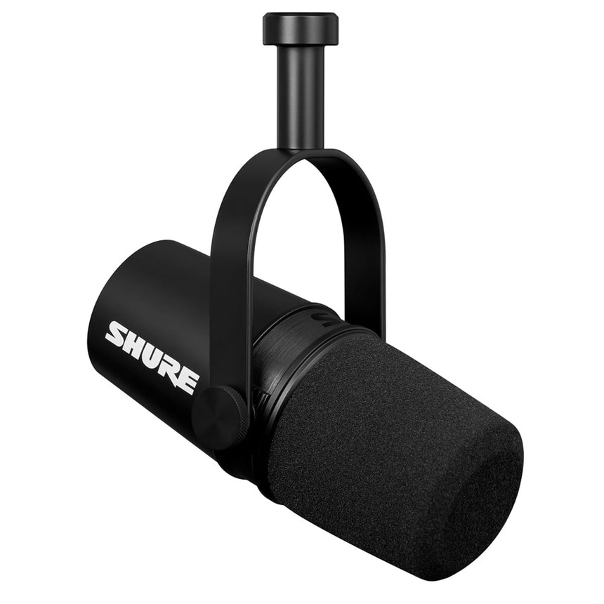 Micrófono Shure Mv7x Para Podcast Xlr Color Negro