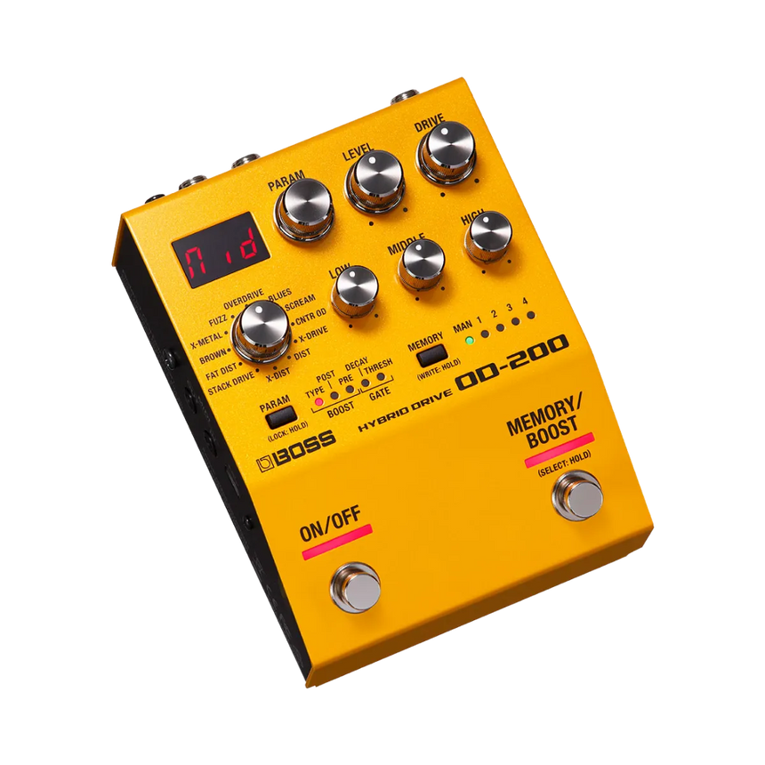 Pedal De Efecto Boss Hybrid Drive Od-200