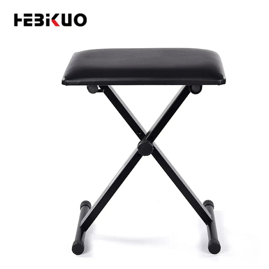 Banco Teclado, Asiento Ajustable Y Acolchado Plegable Q-90