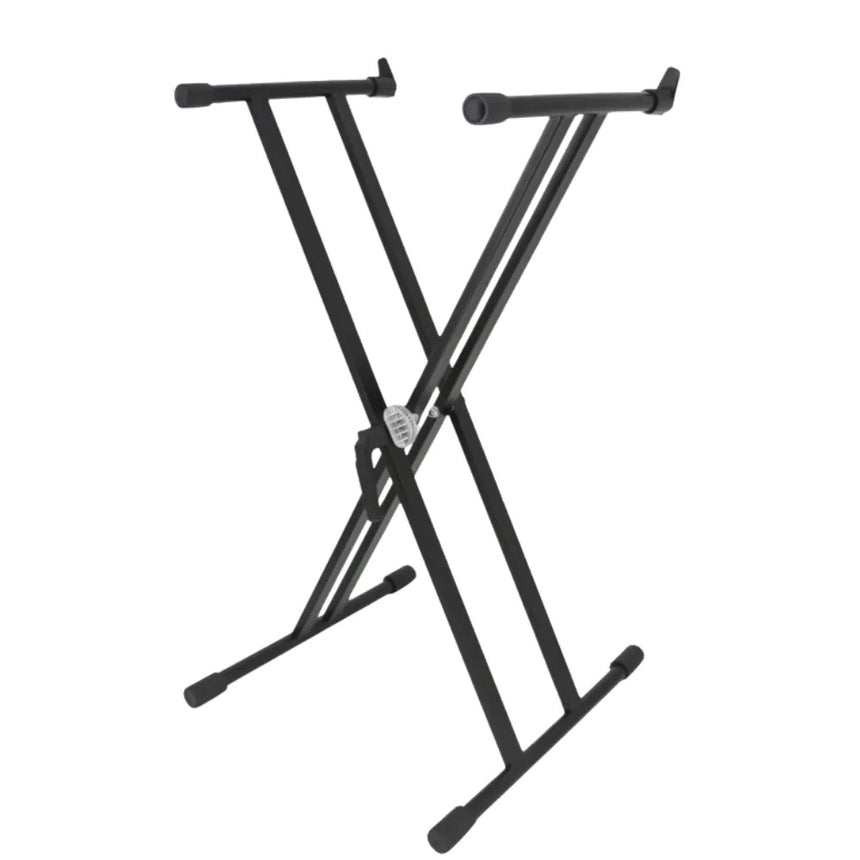 Soporte De Teclado Hebikuo Doble X De Hierro Y Goma QA210
