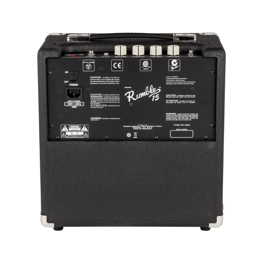 Amplificador Fender Rumble 15 Para Bajo