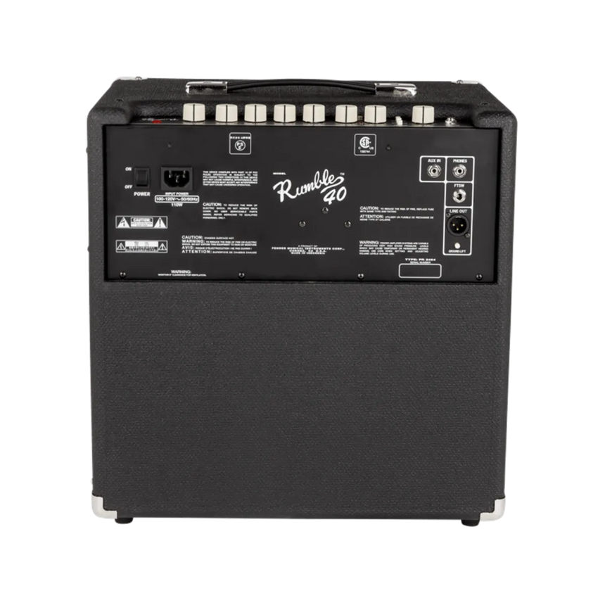 Amplificador Fender Rumble 40 Para Bajo