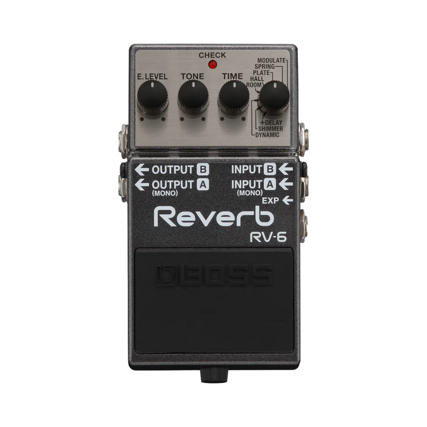 Pedal De Efecto Boss Reverb Rv-6