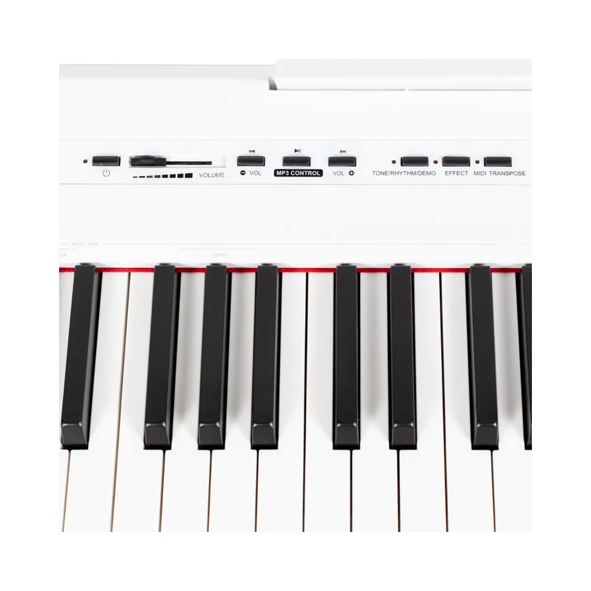 Piano Digital Aureal 88 Teclas S-192 Blanco
