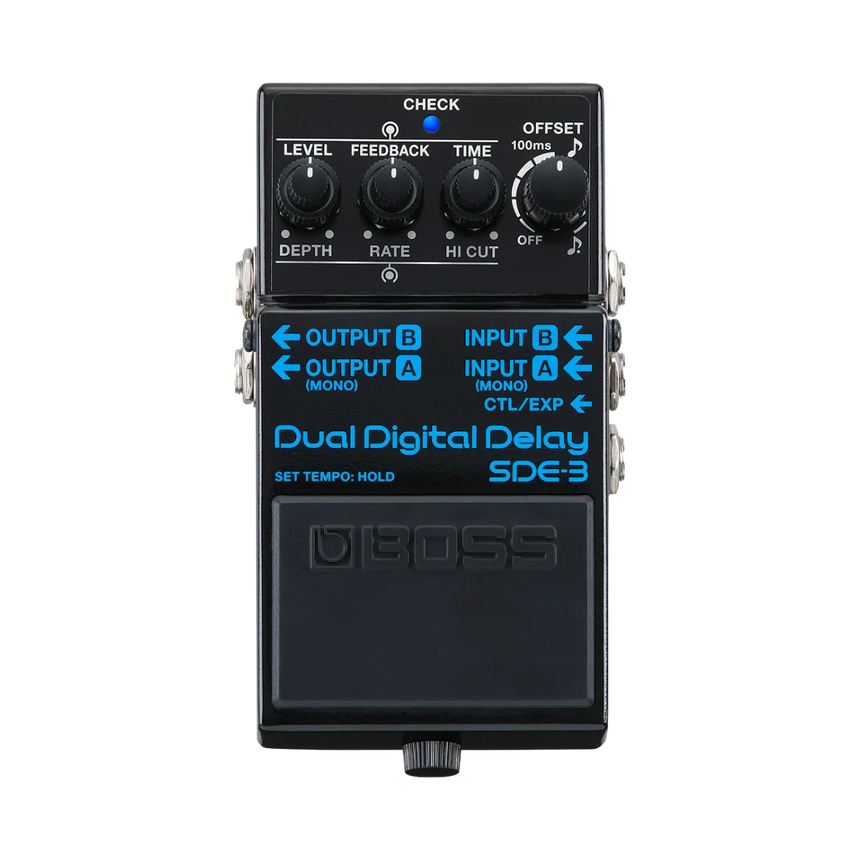 Pedal Boss Sde-3 Digital Delay Dual