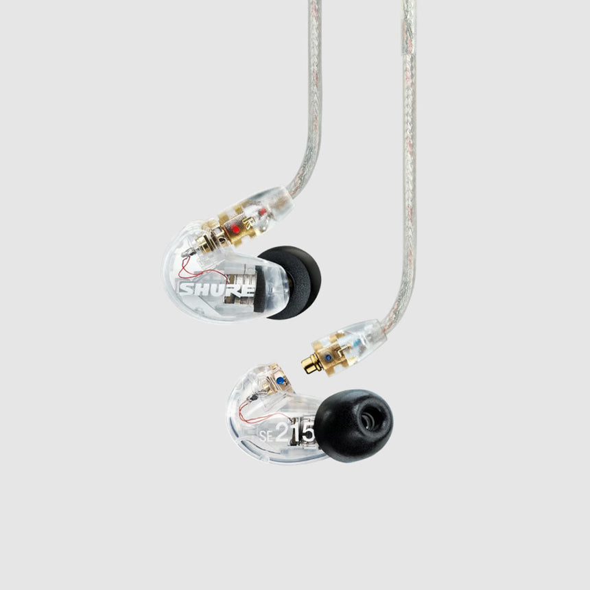 Auriculares Profesionales In ear Shure con tecnología Sound Isolating Transparente
