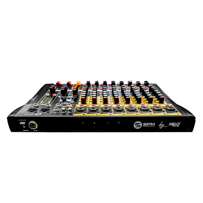 Mezcladora Profesional Melo SG8FX 8 Canales