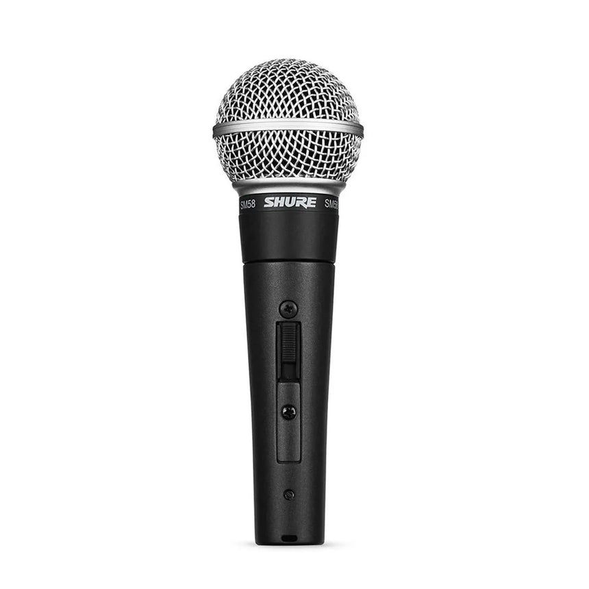 Micrófono Vocal Alámbrico Shure SM58S con interruptor On/Off