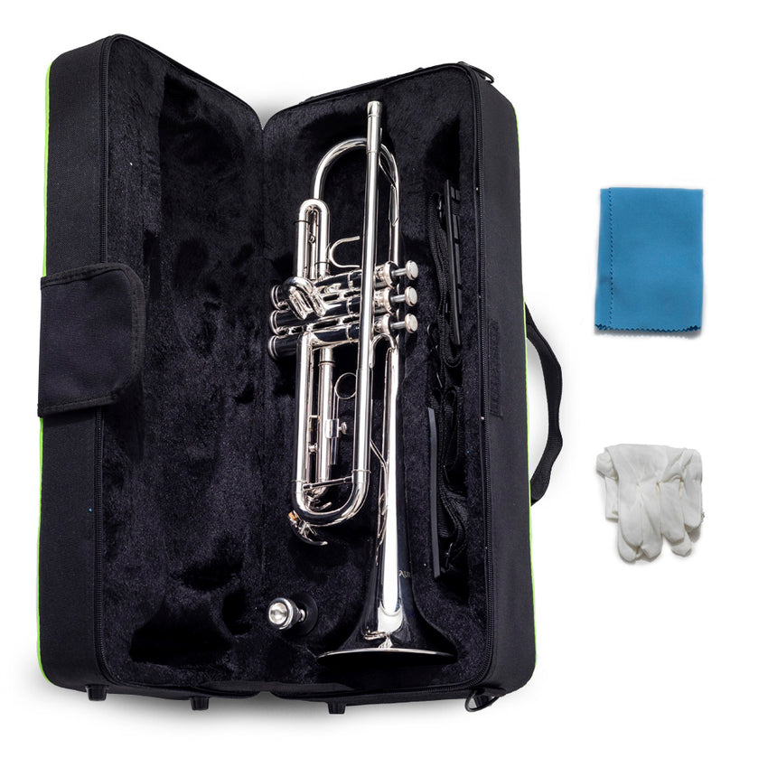 Trompeta Aureal Sib A-TR6332S Silver, Estuche