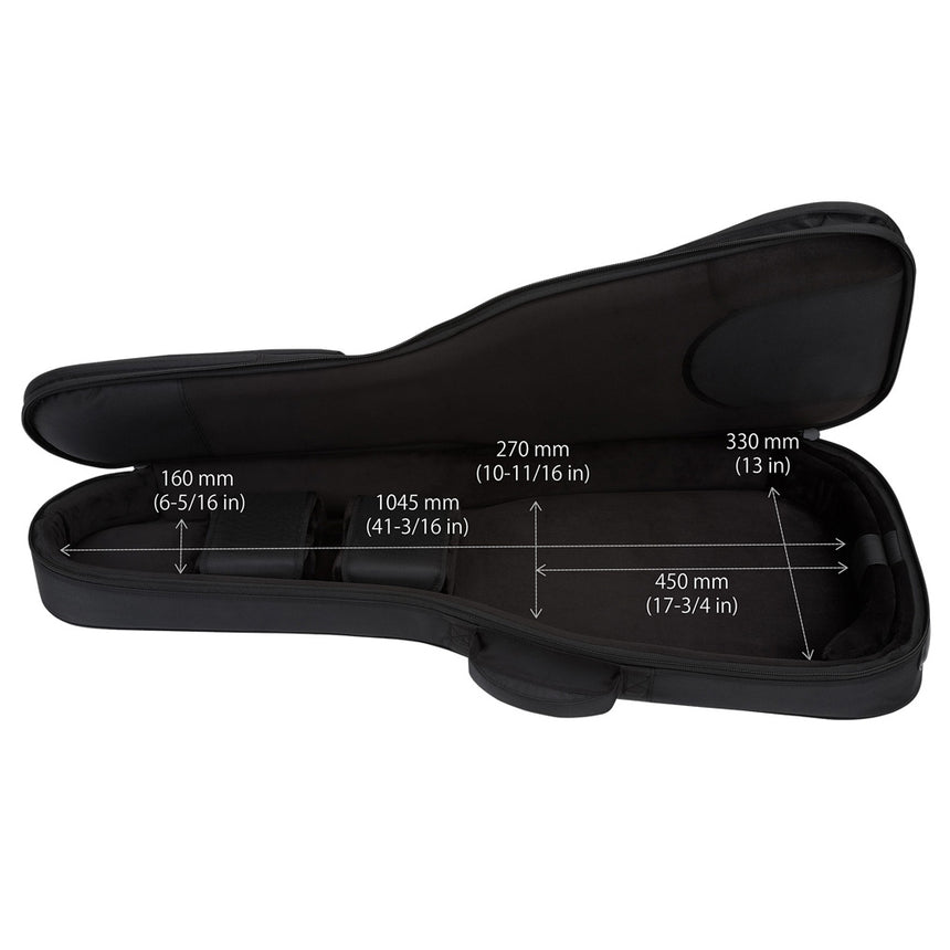 Funda Para Guitarra Eléctrica Boss Cb-eg25 Negro