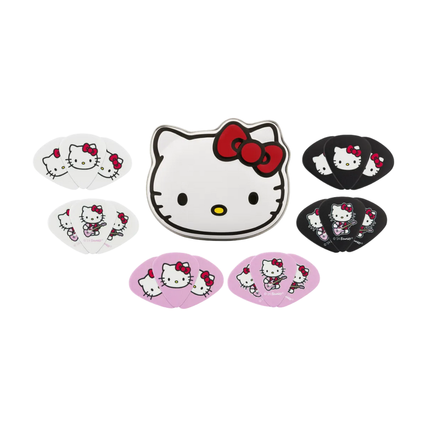 Estuche de Puas Fender X Hello Kitty 18 pz