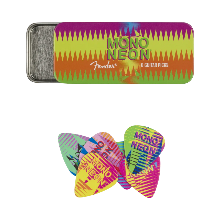 Estuche de Puas Fender Para Guitarra Mononeon 6 piezas