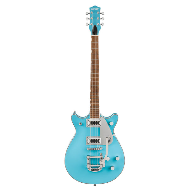 Guitarra electrica Gretsch Electromatic Double Jet FT con Bigsby Kailani Blue