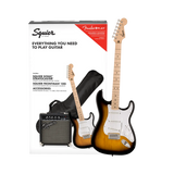 Paquete Guitarra Eléctrica Fender Squier Sonic Stratocaster Sunburst
