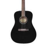 Guitarra Acústica Fender Cd-60 Dread V3 Negra con estuche