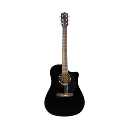 Guitarra Electroacustica Fender Cd-60SCE Negra