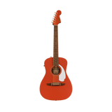 Guitarra Electroacústica Fender Malibu Player Fiesta Red