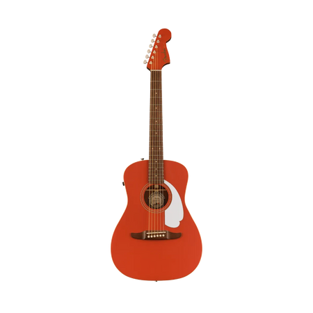 Guitarra Electroacústica Fender Malibu Player Fiesta Red