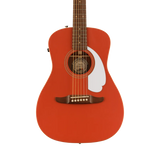 Guitarra Electroacústica Fender Malibu Player Fiesta Red