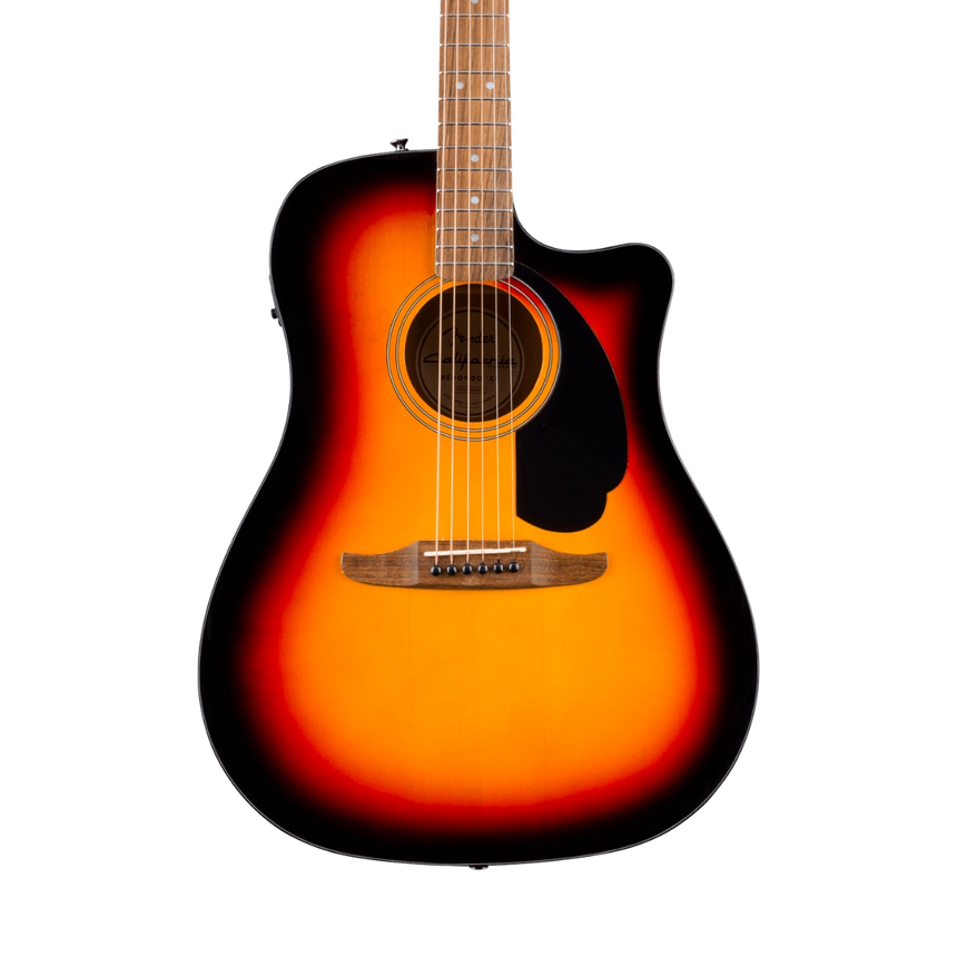 Guitarra Electroacústica Fender Redondo Standard CE Sunburst