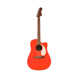 Guitarra Electroacústica Fender Redondo Standard CE Fiesta Red