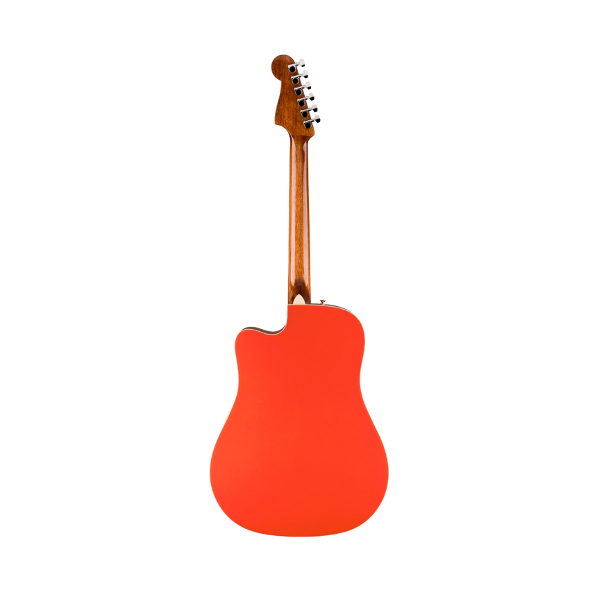 Guitarra Electroacústica Fender Redondo Standard CE Fiesta Red