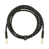 Cable Fender Para Instrumento 3m Deluxe series Tweed Negro