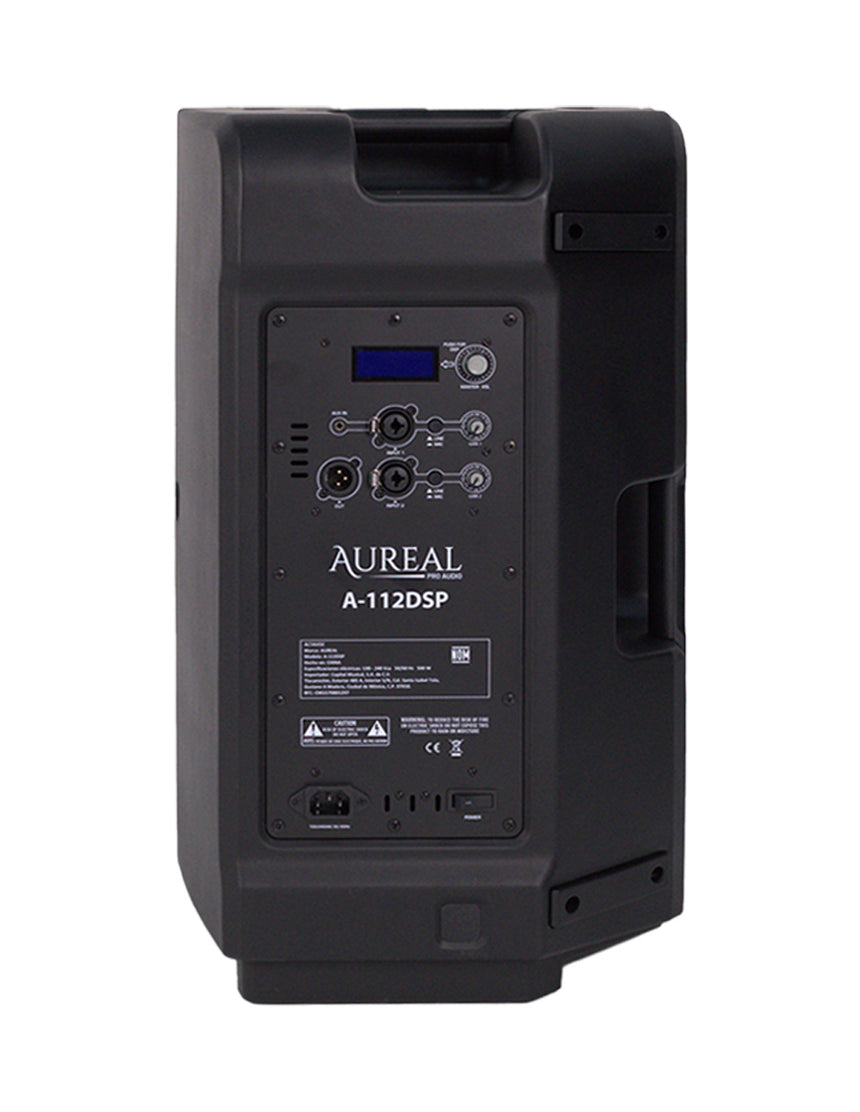 Altavoz Activo Aureal Pa 12 500rms, 2 Vías, Con Bluetooth
