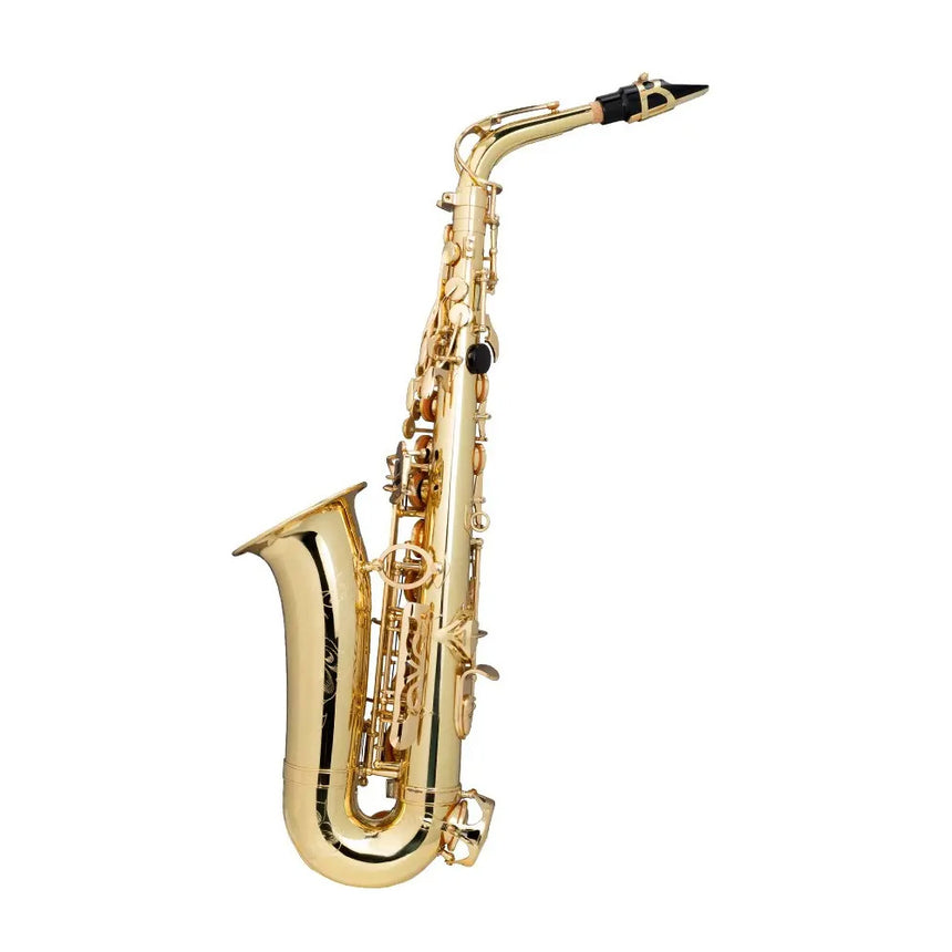 Saxofón Alto Aureal Eb Laqueado A-a838 L Alta Calidad, Kit