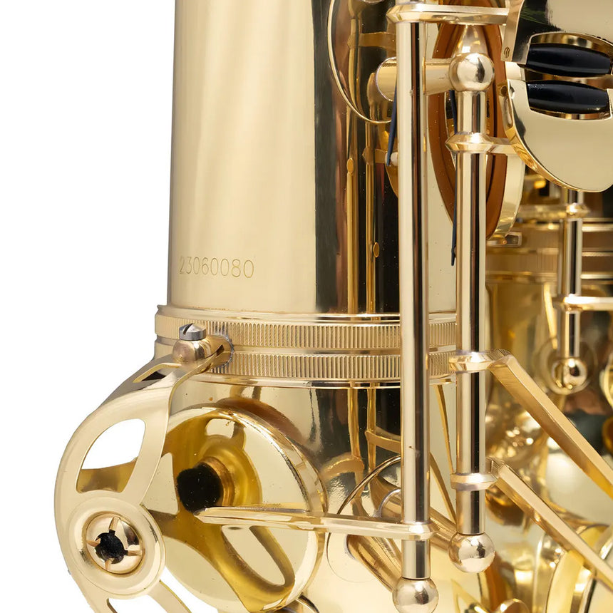 Saxofón Tenor Aureal At818l Laqueado Latón Con Estuche Y Accesorios