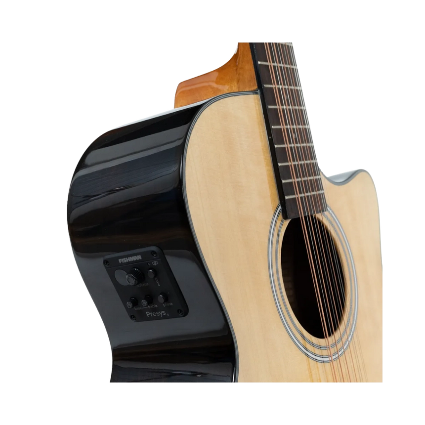 Guitarra Electroacústica de 12 cuerdas Aureal AAG-12ST