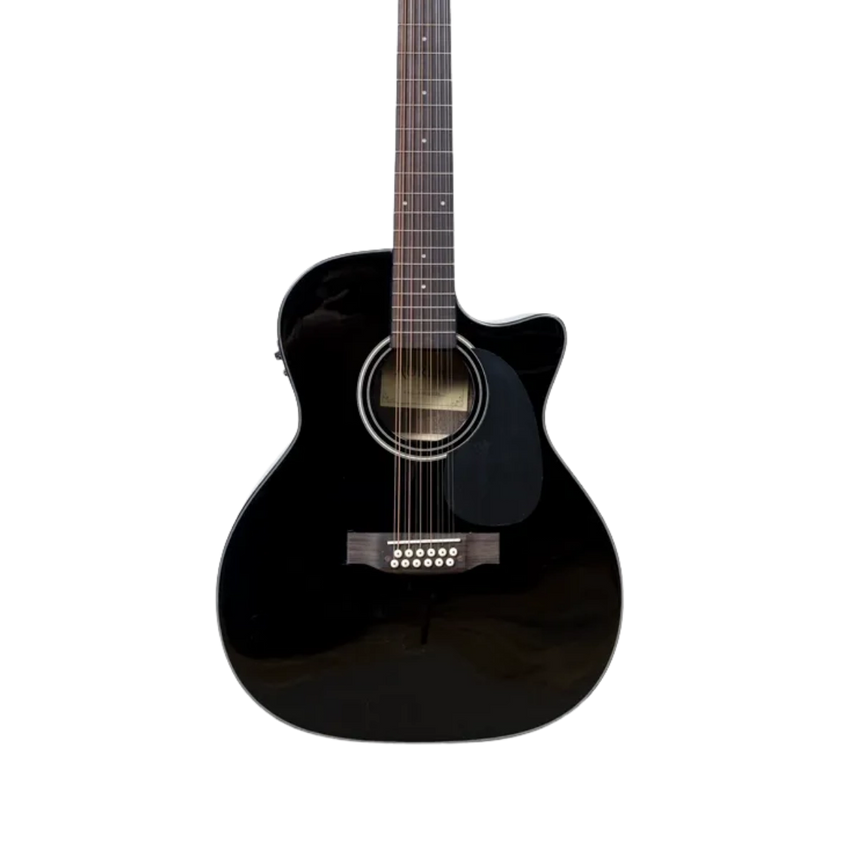 Guitarra Electroacústica de 12 cuerdas Aureal AAG-12ST BL