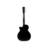 Guitarra Electroacústica de 12 cuerdas Aureal AAG-12ST BL