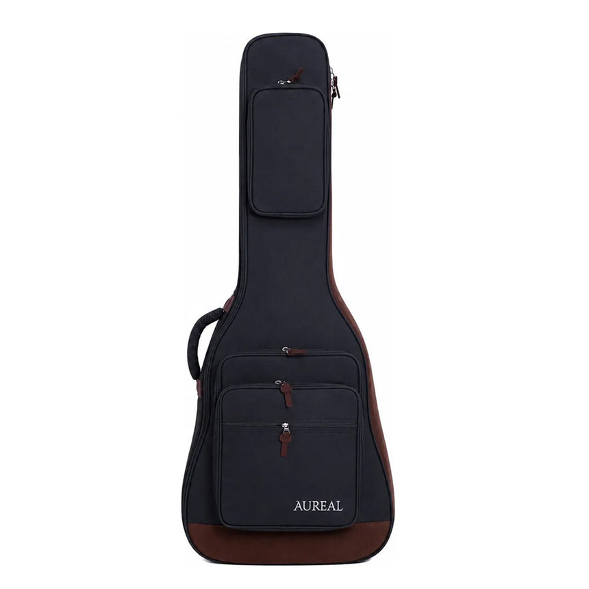 Funda Reforzada Aureal Para Guitarra Acustica AB-YBN-BLACK