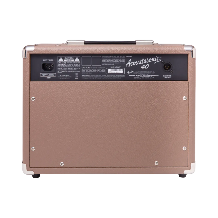 Amplificador Para Guitarra Fender Acoustasonic 40