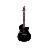 Guitarra Electroacústica Fibra de Carbono Aureal AL-Z1 BK Negra
