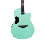 Guitarra Electroacústica Fibra de Carbono Aureal AL-Z1 GN Verde