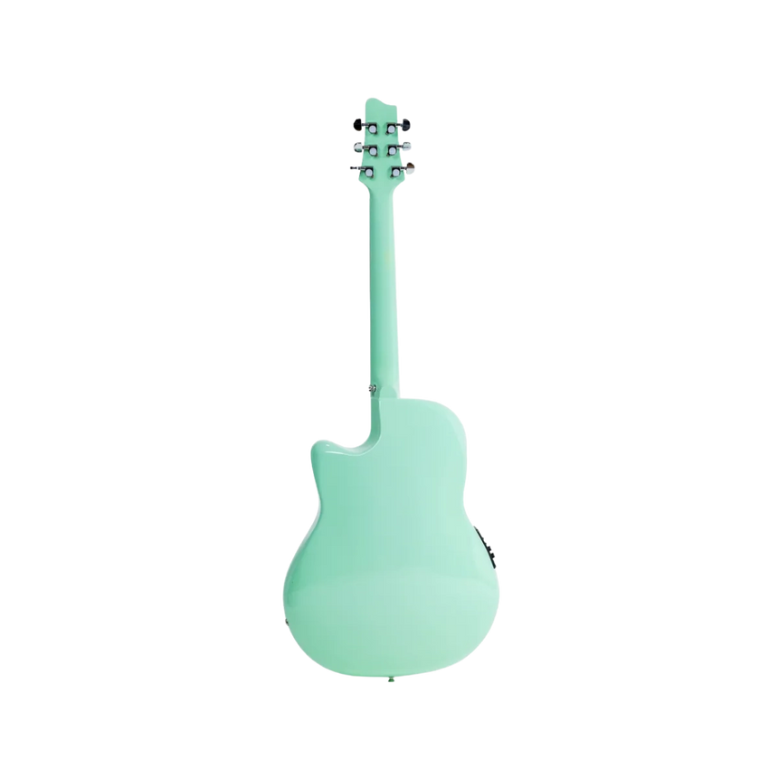 Guitarra Electroacústica Fibra de Carbono Aureal AL-Z1 GN Verde