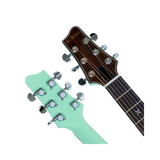 Guitarra Electroacústica Fibra de Carbono Aureal AL-Z1 GN Verde