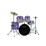 Batería Acústica Para Niños Aureal Galax Purpura