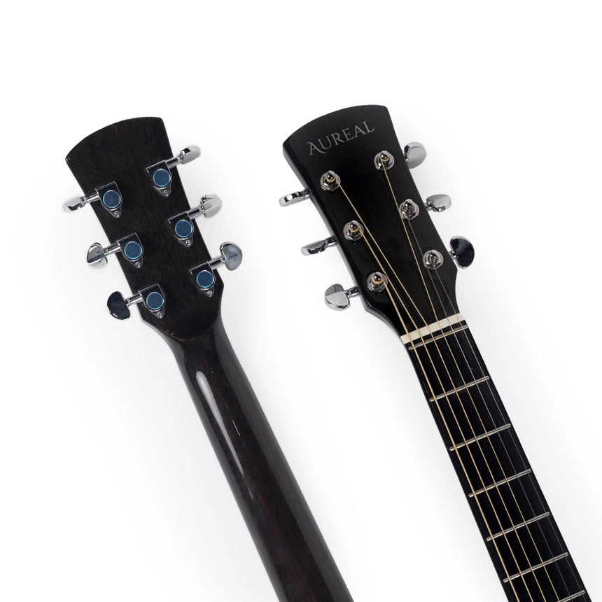 Guitarra Electroacustica Aureal AS-5DC BK Negra