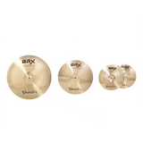 Set De Platillos Para Batería Vansir 4 Pcs Mas Funda V-brx