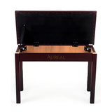 Banco Para Piano Aureal B110T BR Cafe
