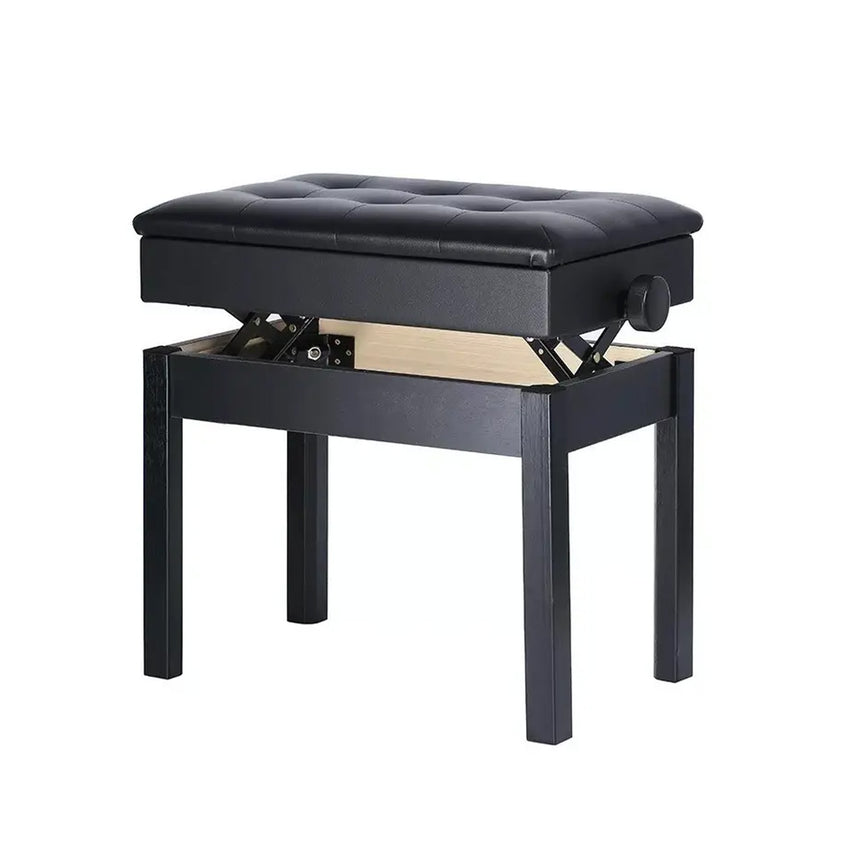 Banco Para Piano Hebikuo B222 BL Negro