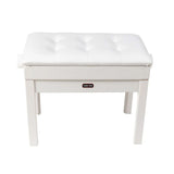 Banco Para Piano Hebikuo B222 WH Blanco