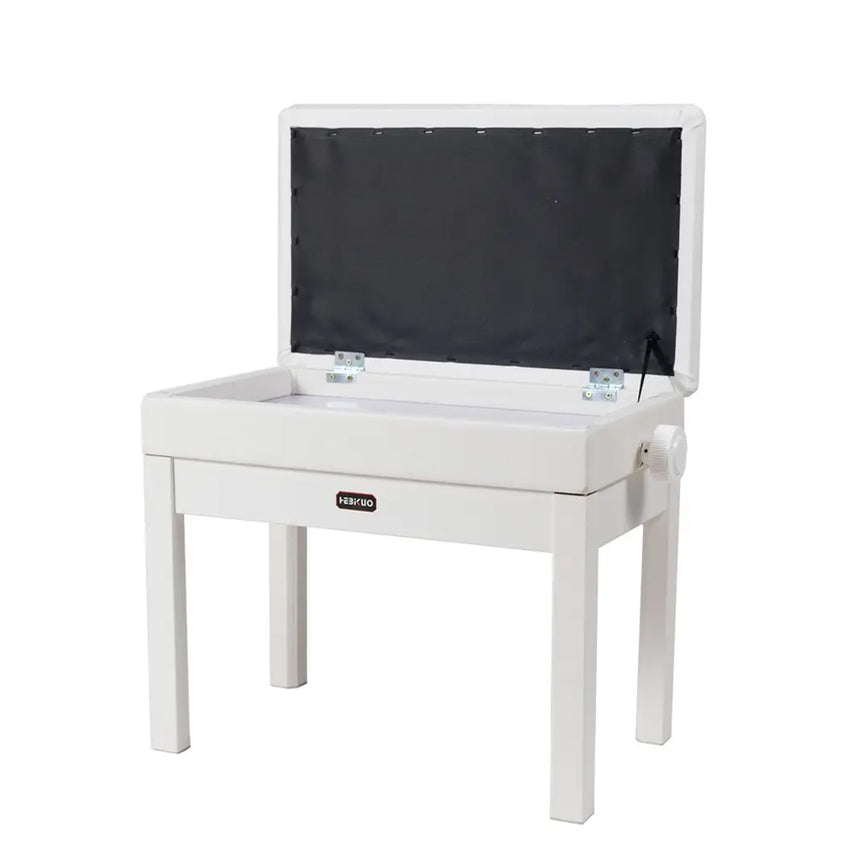 Banco Para Piano Hebikuo B222 WH Blanco