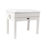 Banco Para Piano Hebikuo B222 WH Blanco