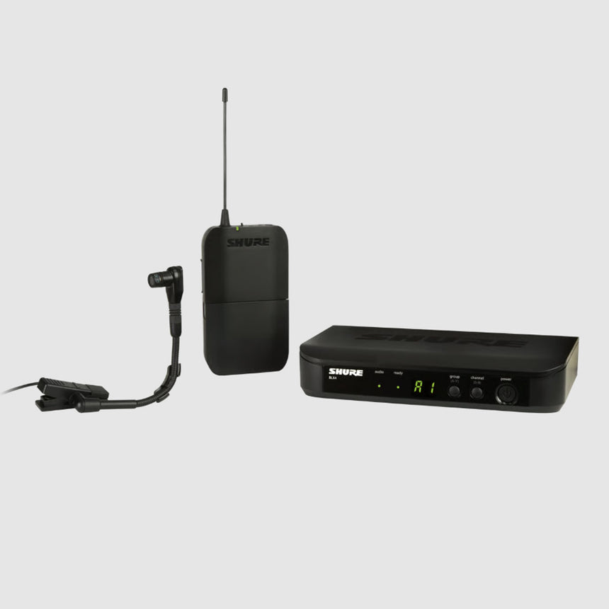 Sistema de Instrumento inalámbrico con Micrófono BLX14/B98 Cuello de Ganso con clip